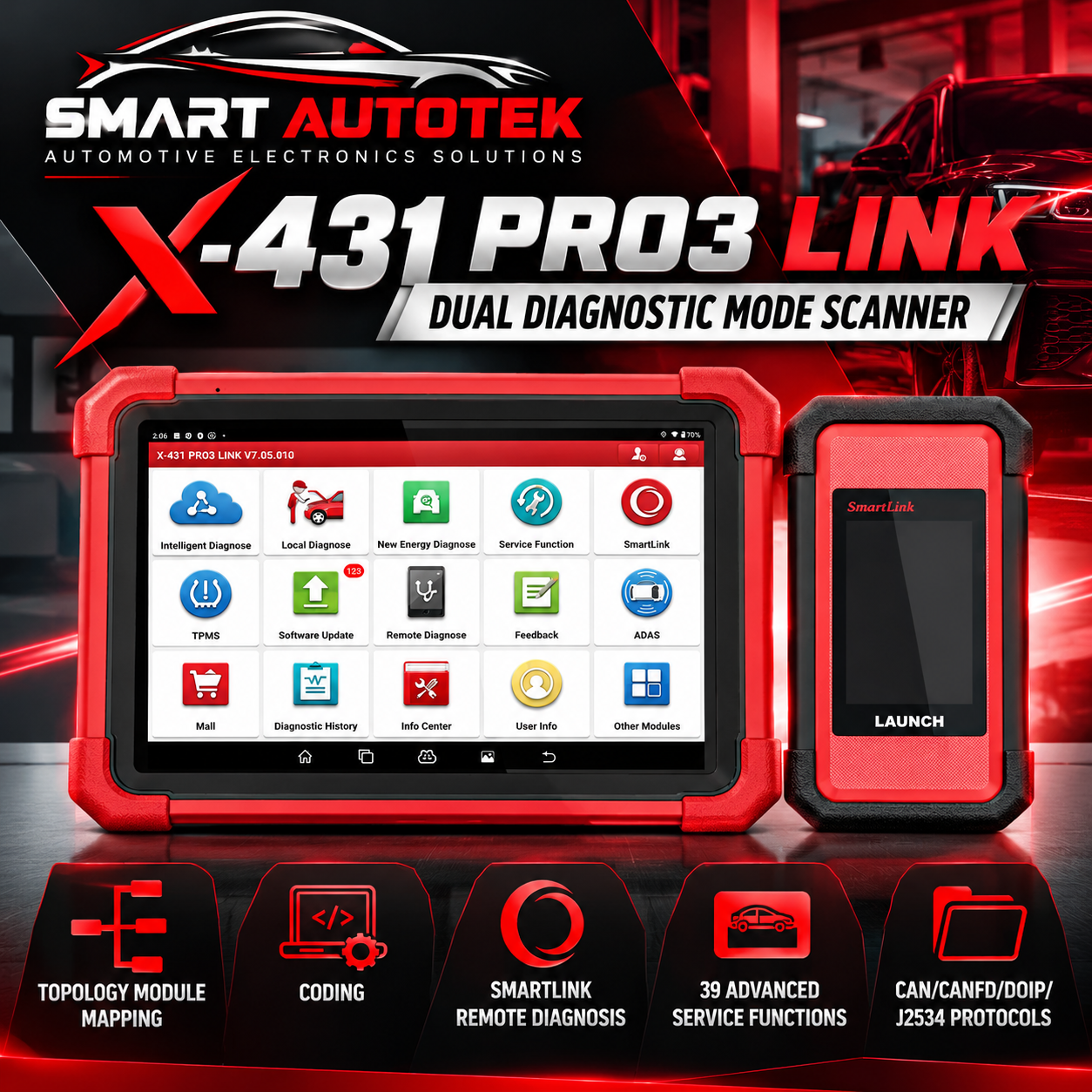 X-431 PAD III LINK product image